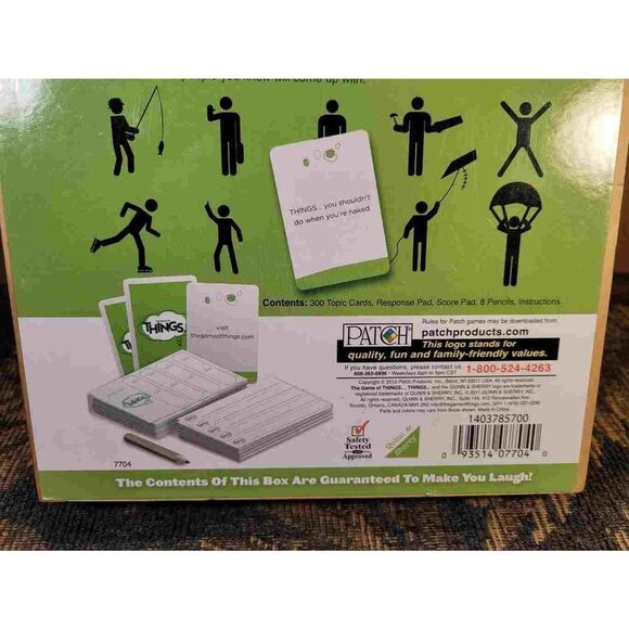 The Game of Things In Wooden Box- Discontinued by Manufacturer - Picture 8 of 8